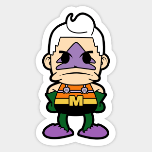 Mermaid Man Chibi Sticker